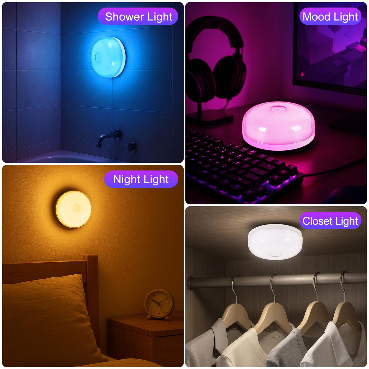 Bgmonster shower light timer function for automatic shutoff after bathing.