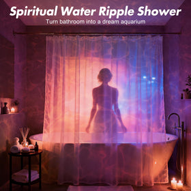 Bgmonster water ripple effect lamp creates spa-like atmosphere in any room.