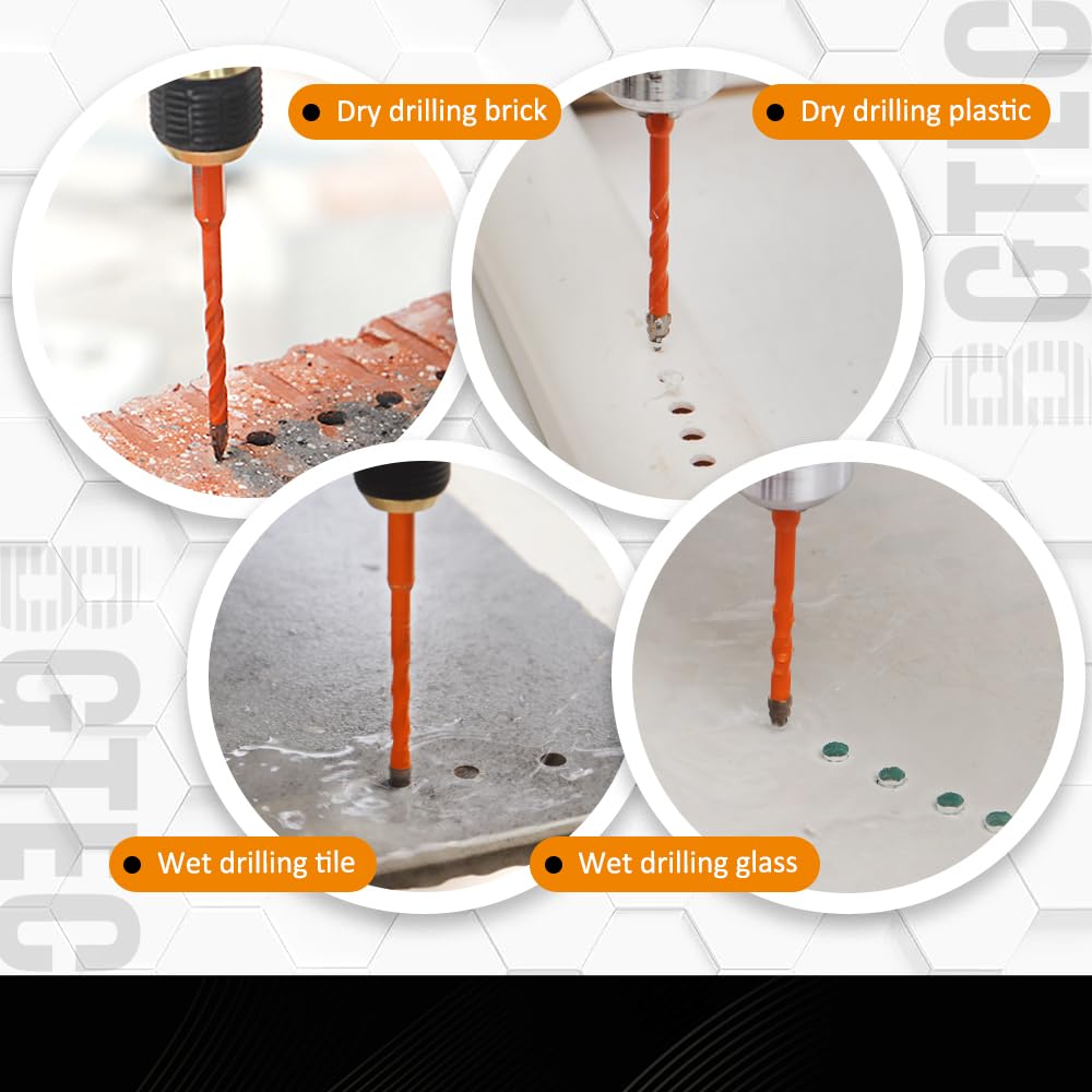 BGTEC carbide-tipped bit with hardened body resists wear during heavy duty drilling
