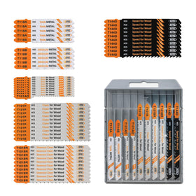 BGTEC T-shank blade T118A set for straight metal cuts with SK5 steel