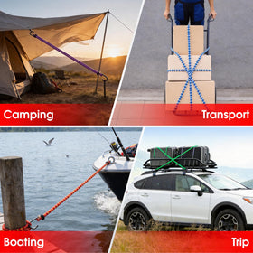 BGUP 6-loop ties deliver no-hook versatility for flexible tying solutions.