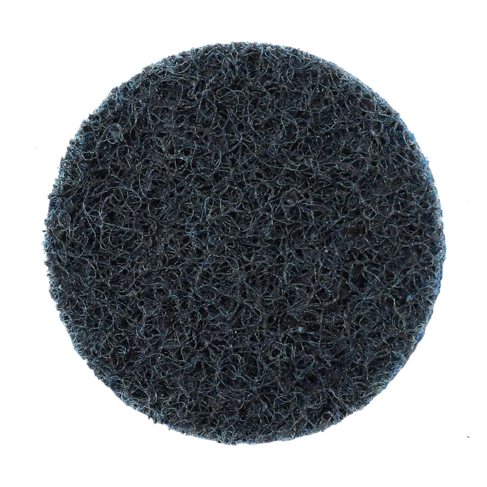 BHA 2-inch blue disc reaches tight corners for precise prep on metal.