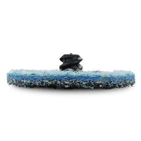 BHA 2-inch blue disc with Type-R quick-change enables fast tool swaps.