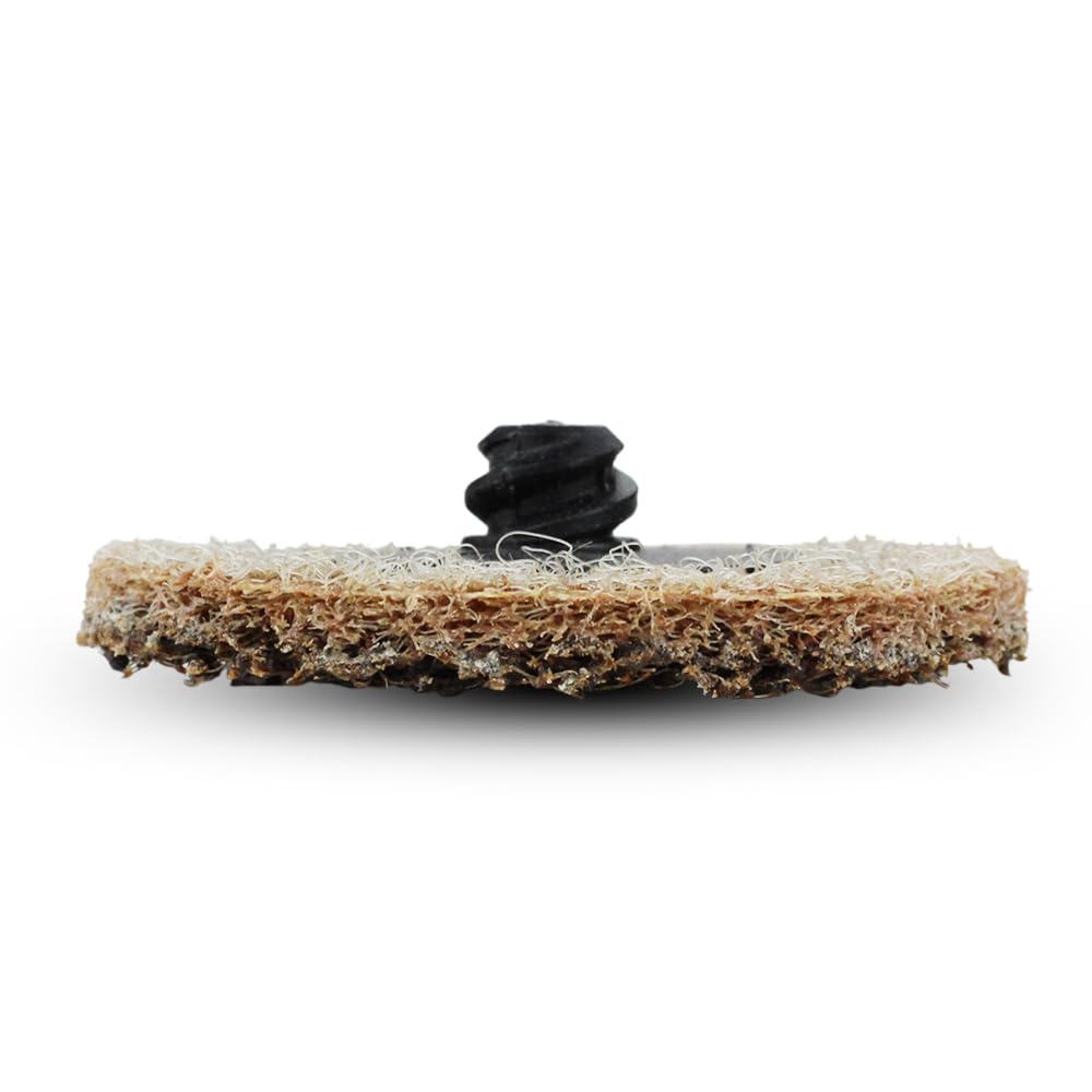 BHA 2 inch tan coarse disc odd angle access demonstrates reach