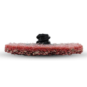 BHA disc in use on complex weld prep and autobody finishing