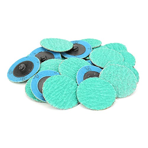 BHA Green Zirconia 2in quick-change disc for precise metal shaping in tight spaces.