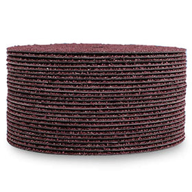 BHA sanding disc used to blend welded joints on metal surfaces