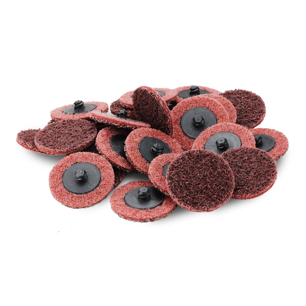 BHA surface-conditioning disc 2in red medium pack ideal for deburring and prep