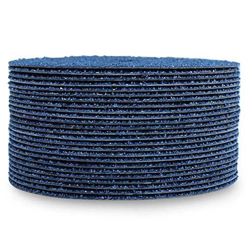 BHA zirconia resin fiber disc in action against ferrous and non-ferrous metals for grinding