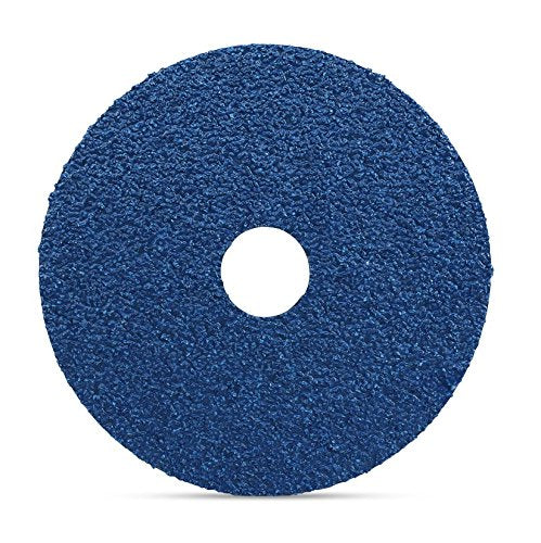 BHA zirconia disc texture closeup, 24 grit, ideal for metal grinding
