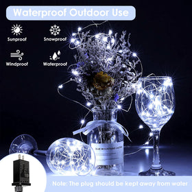 BHCLIGHT IP44 waterproof adaptor ensures outdoor-ready lighting in any weather.