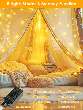 BHCLIGHT IP44 waterproof LED string withstands weather.