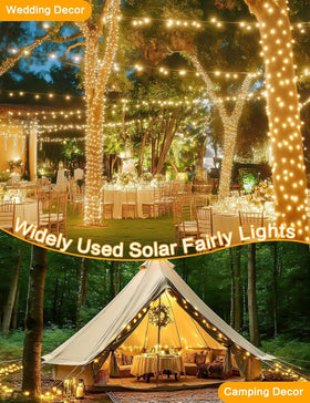 BHCLIGHT copper wire lights provide flexible, weatherproof garden decor setup.