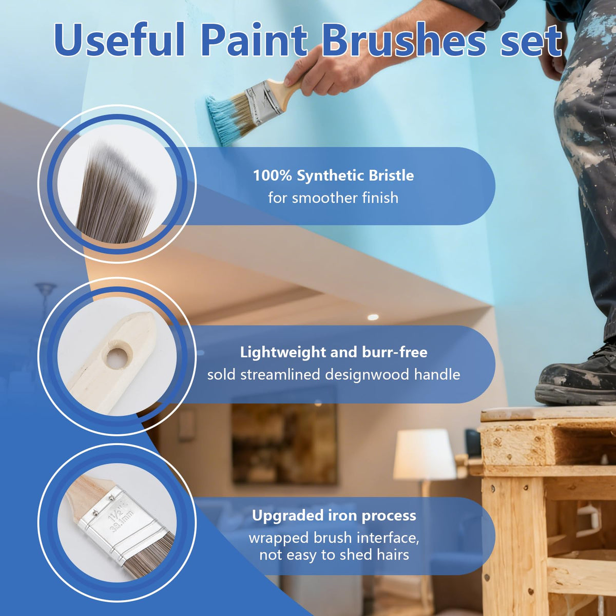 BHLUUIYER tray with disposable liners for easy cleanup