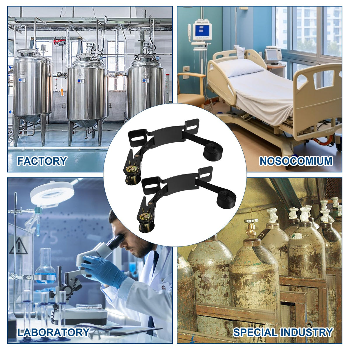BIAJOV concrete wall screws included for versatile installation.
