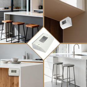 BIAOHAN curved corner design optimizes placement in corners for residential or commercial use.