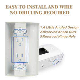 BIAOHAN power box metal housing detail emphasizes rugged protection for electrical connections.