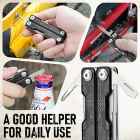 BIBURY mini multitool bottle opener for travel and picnics