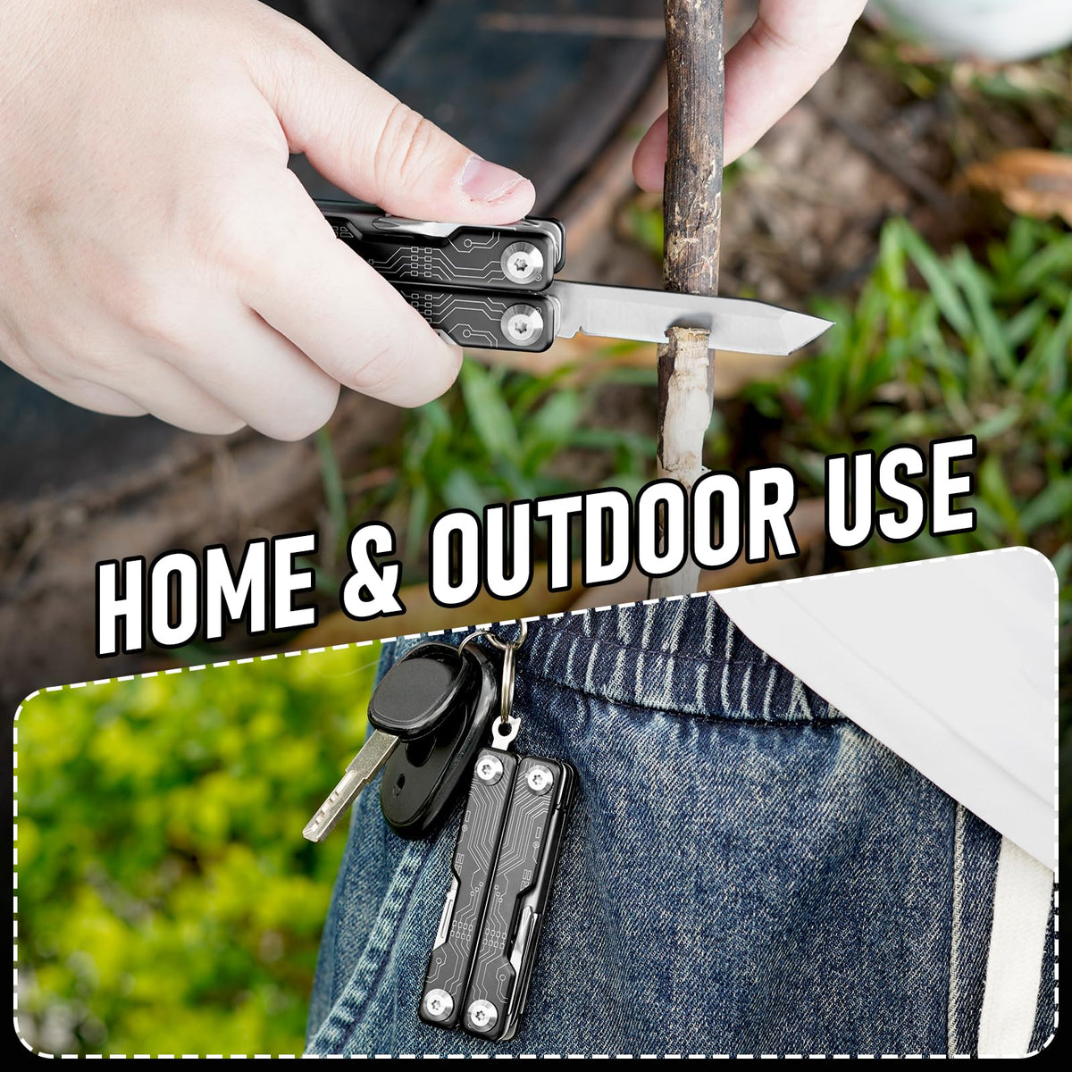 BIBURY mini multitool Phillips screwdriver for precise screws