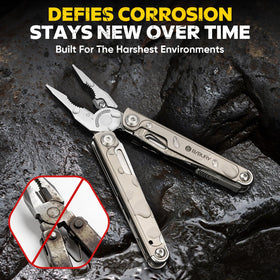 BIBURY T-shank tools enable quick accessory swaps in field repairs.