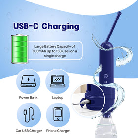 BIDEZO USB-C rechargeable battery delivers multiple cleans per charge