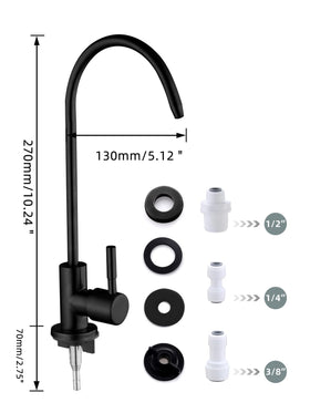 Bifordo solid brass construction with gasket prevents leaks