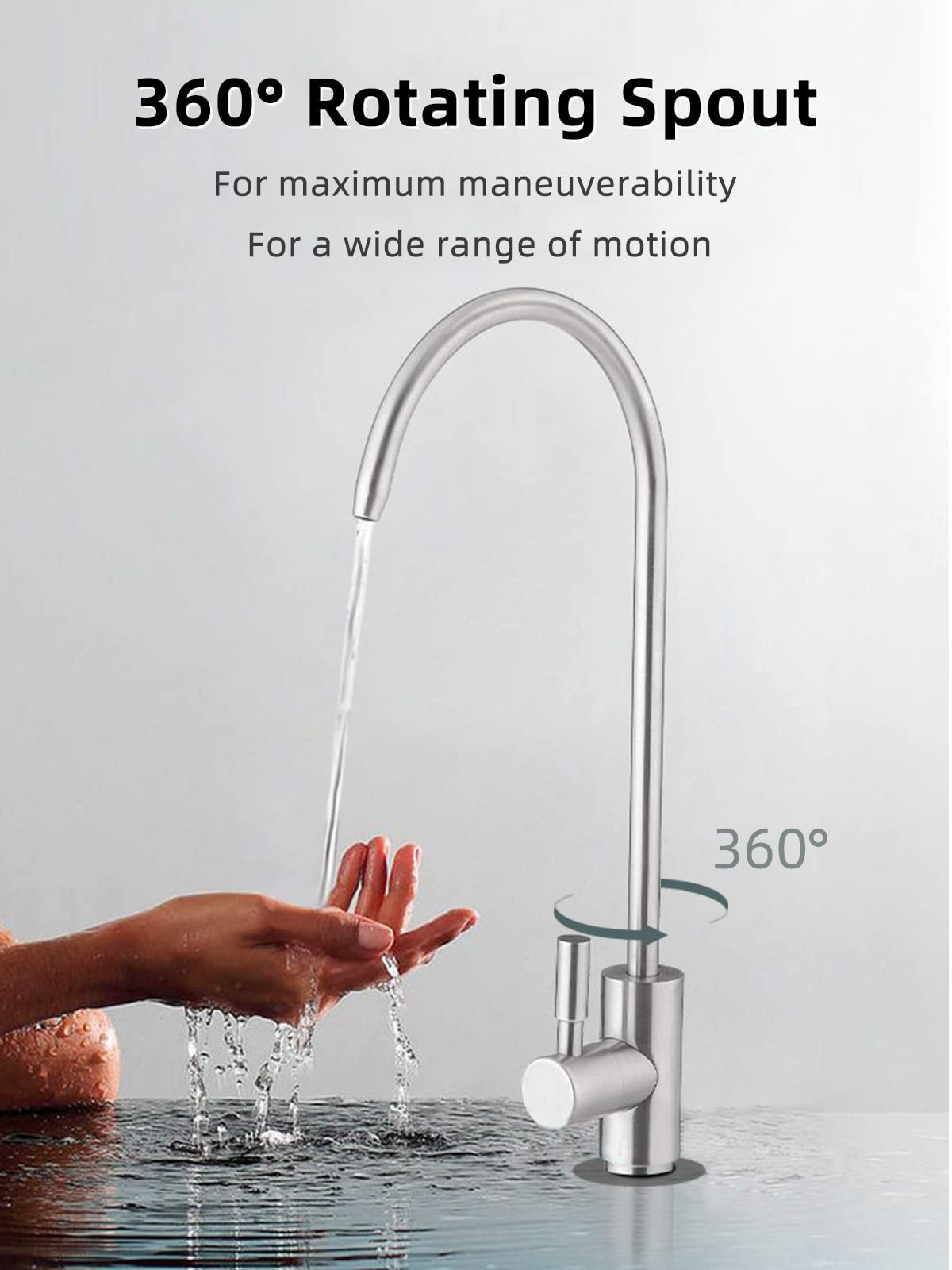 Bifordo solid brass body with ceramic valve for durability