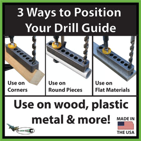 Big Gator Tools V-DrillGuide rust-preventive coating protects against corrosion