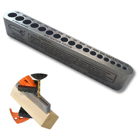 Big Gator Tools V-DrillGuide side view shows compact rugged profile