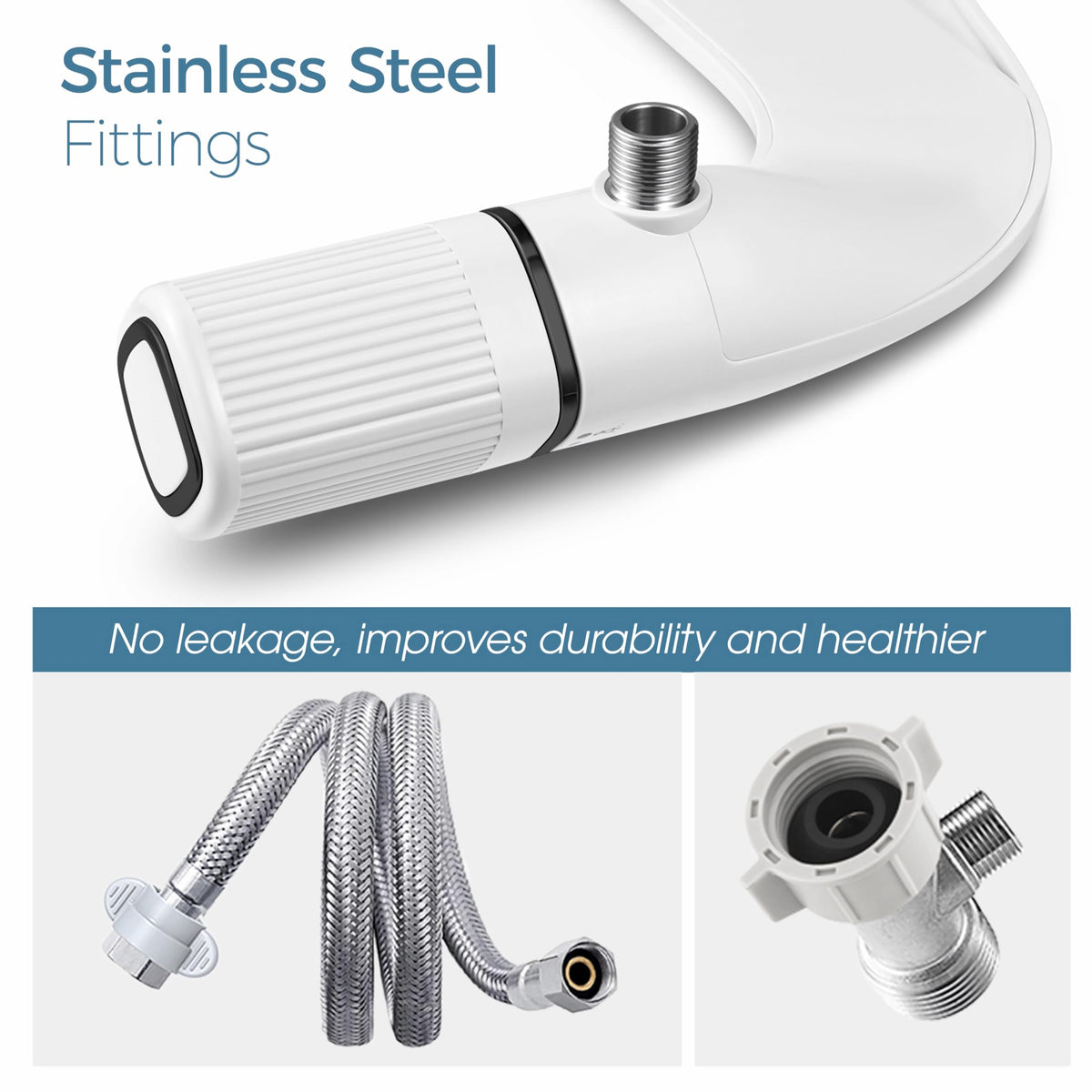 BIGCOW lead-free stainless steel parts ensure safer hygiene.