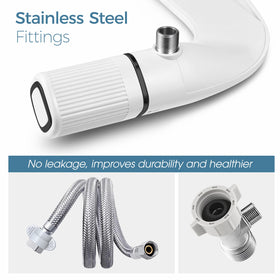 BIGCOW lead-free stainless steel parts ensure safer hygiene.