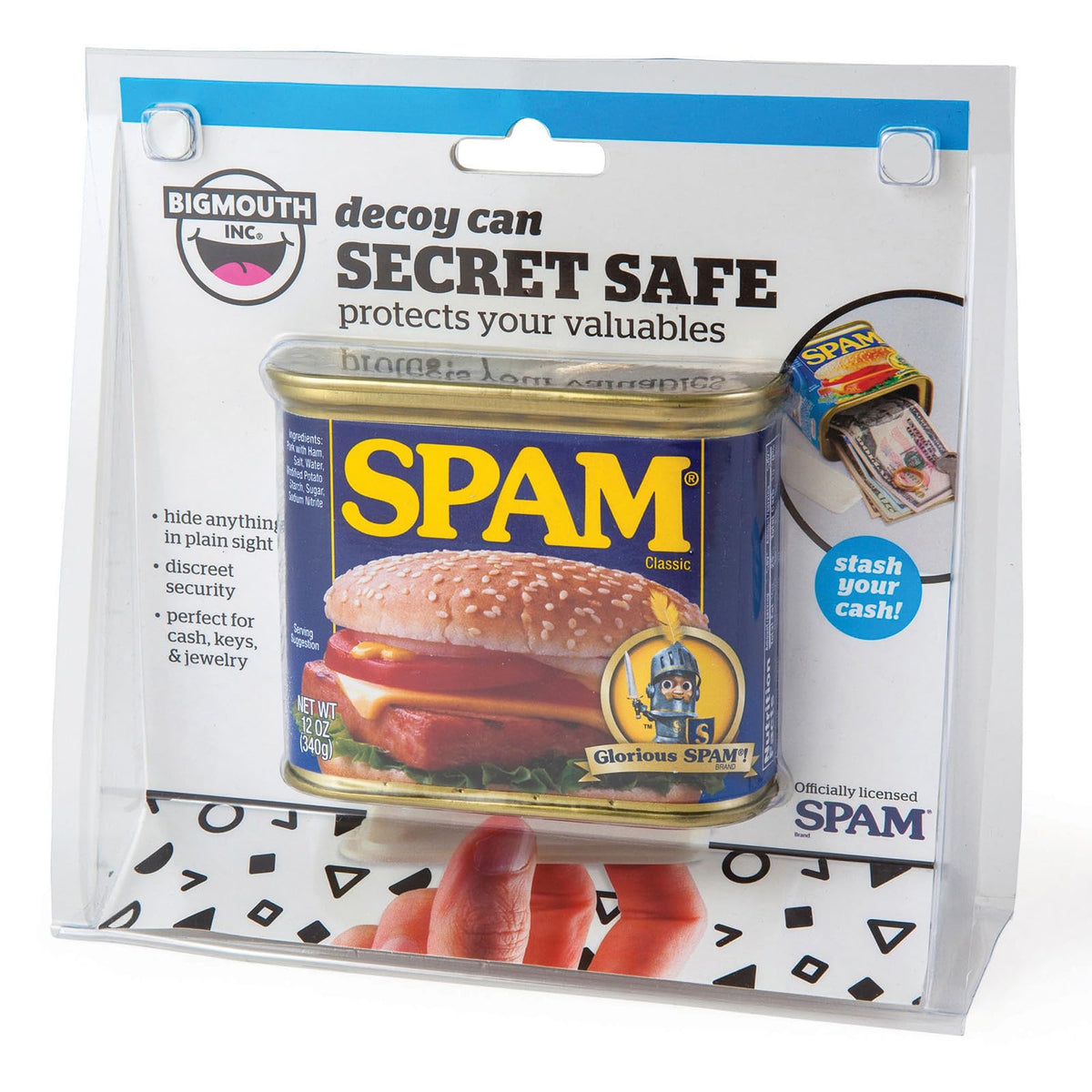 BigMouth Inc Spam Diversion Can pantry placement blends with canned goods