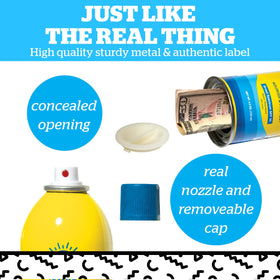 BigMouth weighted can feels authentic, deterring close inspection when handled.