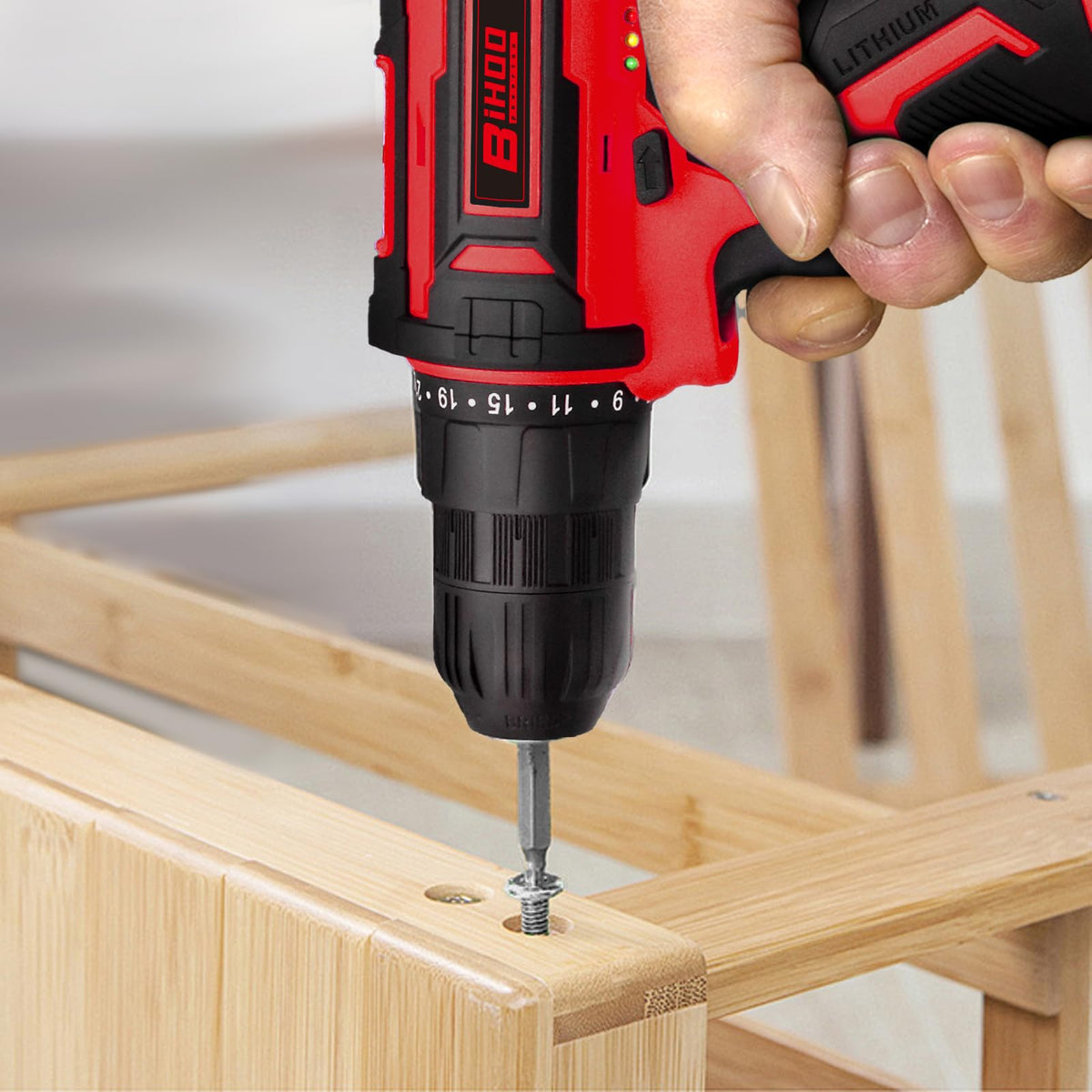 BIHOO drill bits set included for versatile tasks