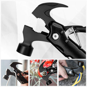 BIIB durable stainless steel multitool, ready for outdoor adventures and repairs.