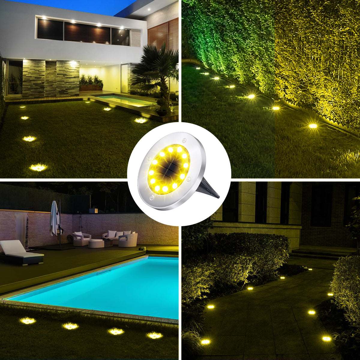 Biling 12-pack yard lights offer scalable landscape illumination