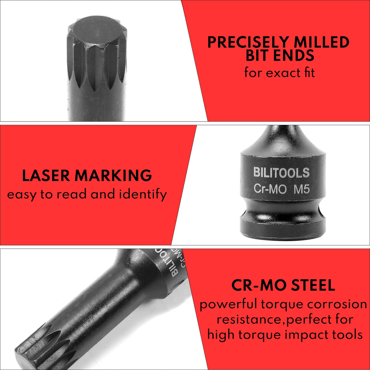 BILITOOLS XZN set ideal for air and battery impact tools