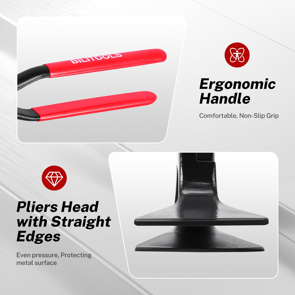 Bilitools carbon steel, heat-treated construction for durability
