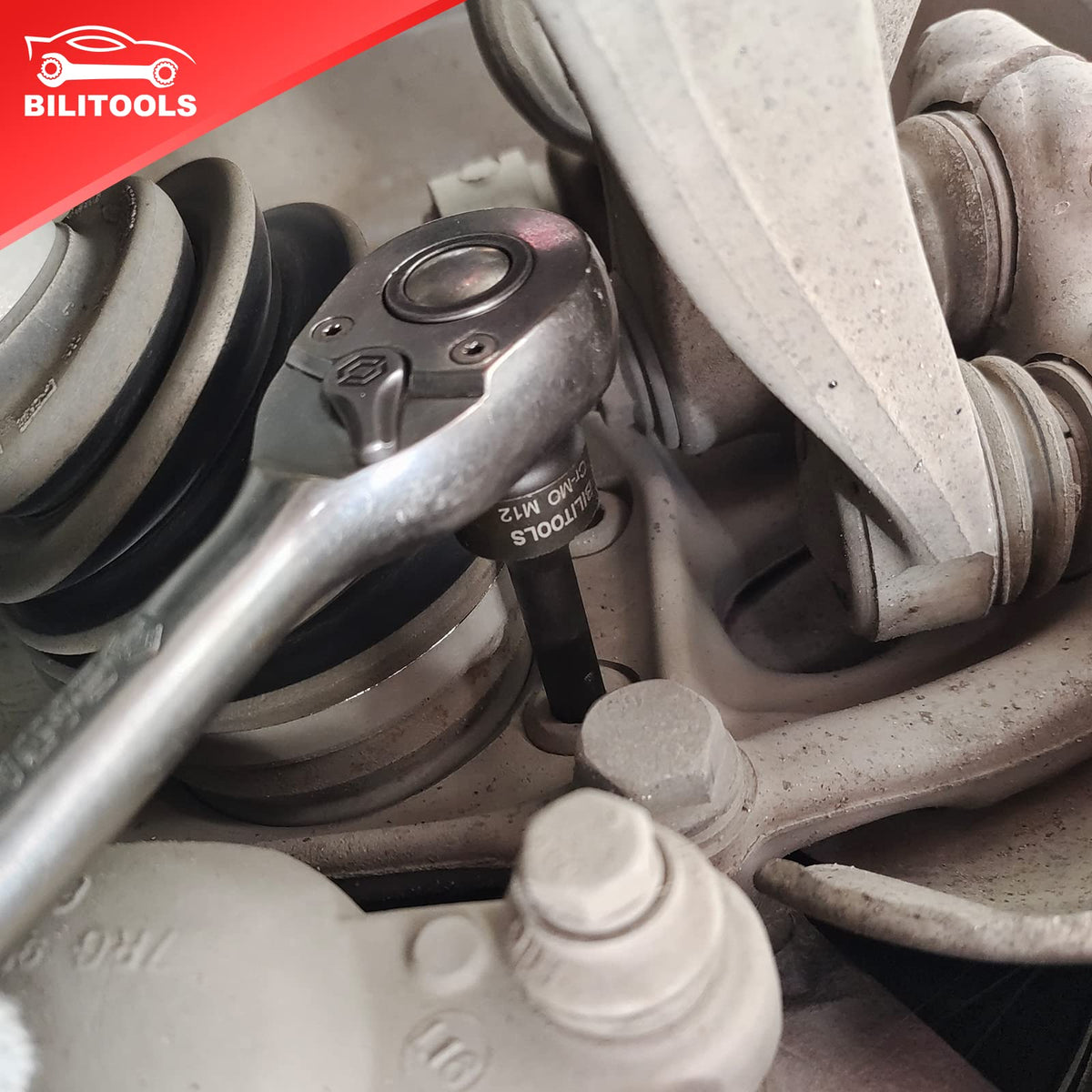 BILITOOLS forged Cr-Mo steel sockets deliver strength under impact