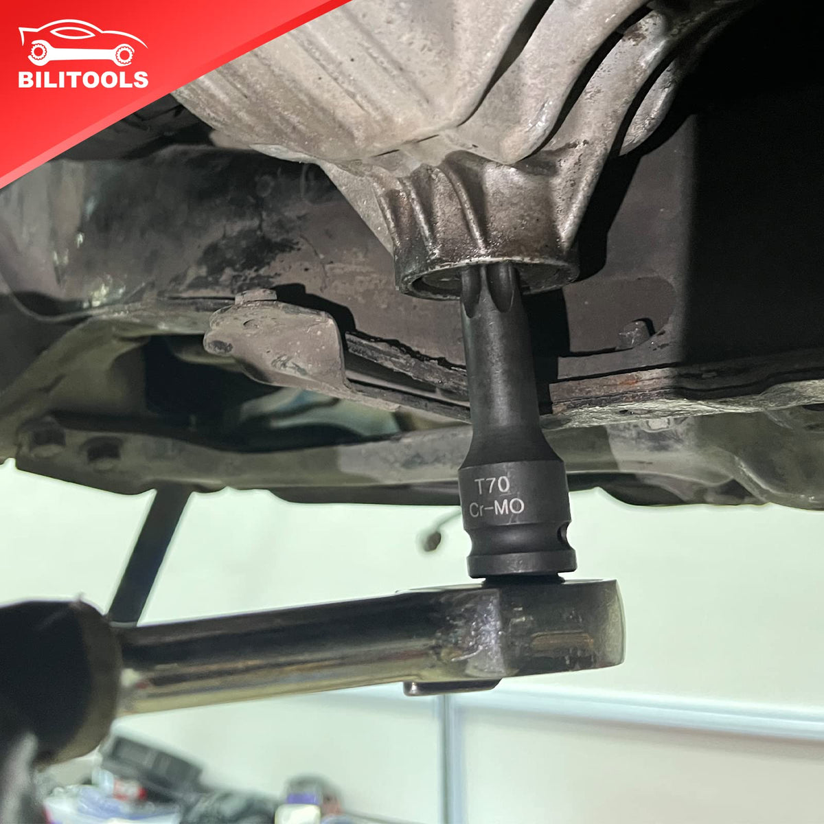 BILITOOLS Cr-Mo steel Torx bits deliver durable torque and wear resistance.