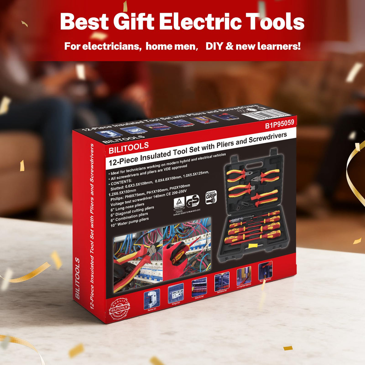 BILITOOLS hardened cr-v screwdriver tips deliver durability