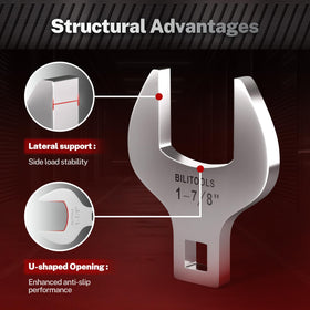 BILITOOLS precision-machined crowfoot wrenches for durable performance