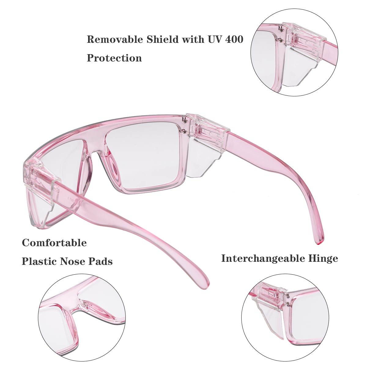 BINGKING high-impact tested lenses meeting safety standards for professionals.
