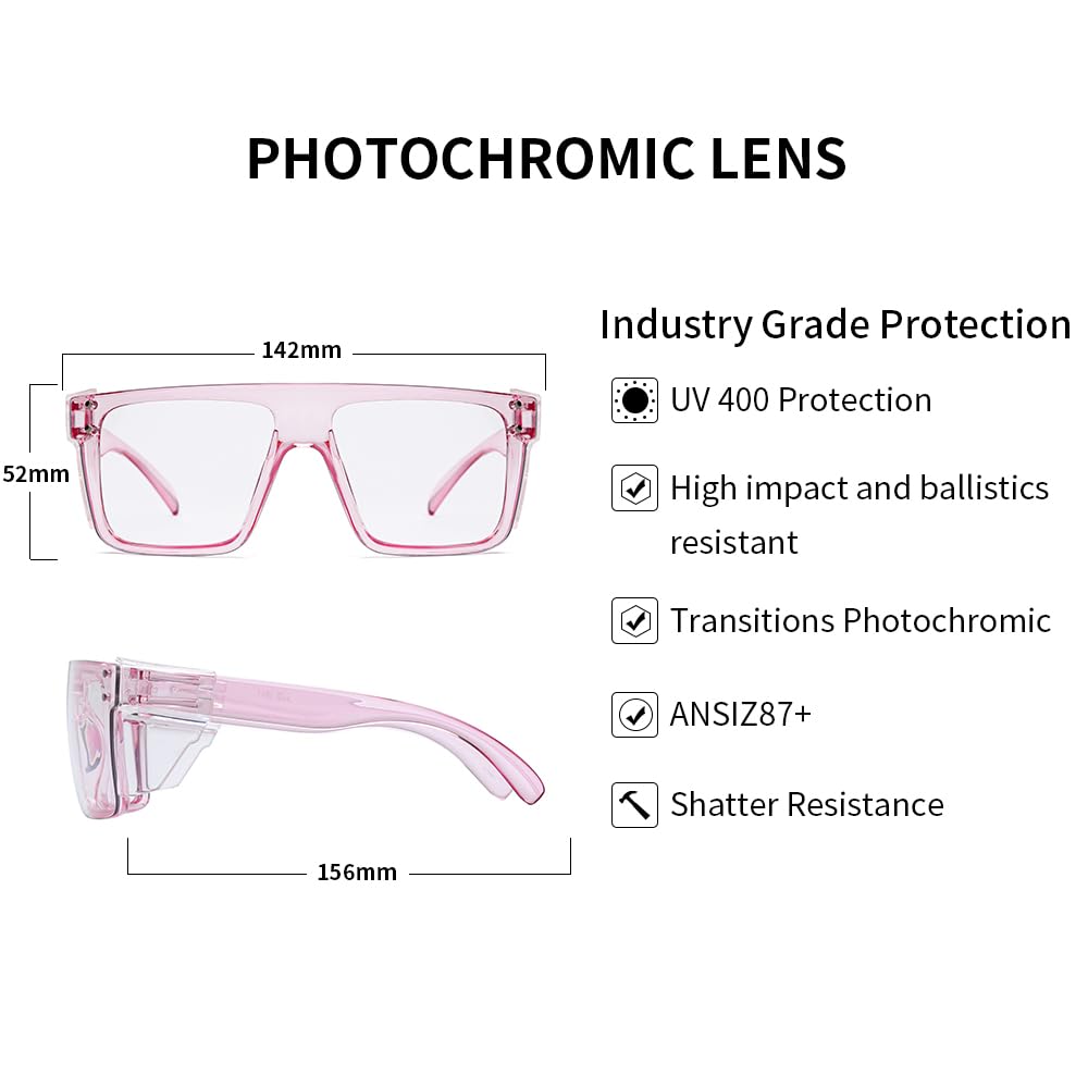 BINGKING removable side shields offer extra protection in tight spaces.