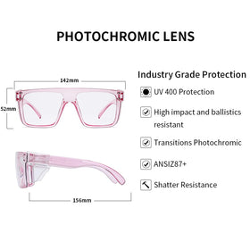 BINGKING removable side shields offer extra protection in tight spaces.