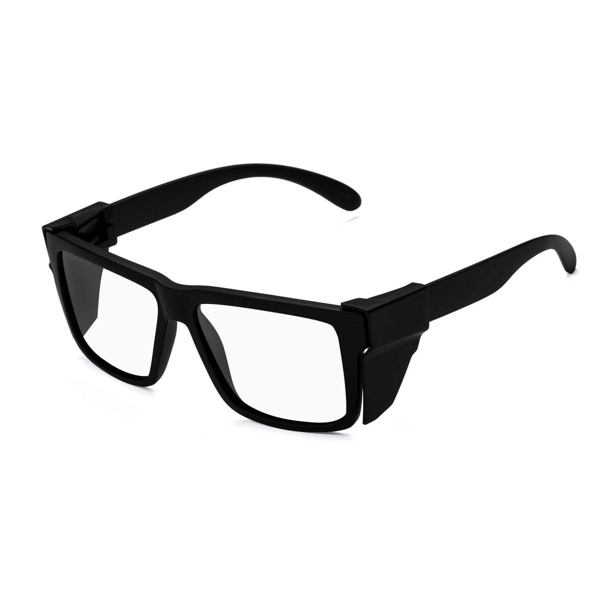 BINGKING UV400 transition glasses front view with adaptive protection and clear vision.