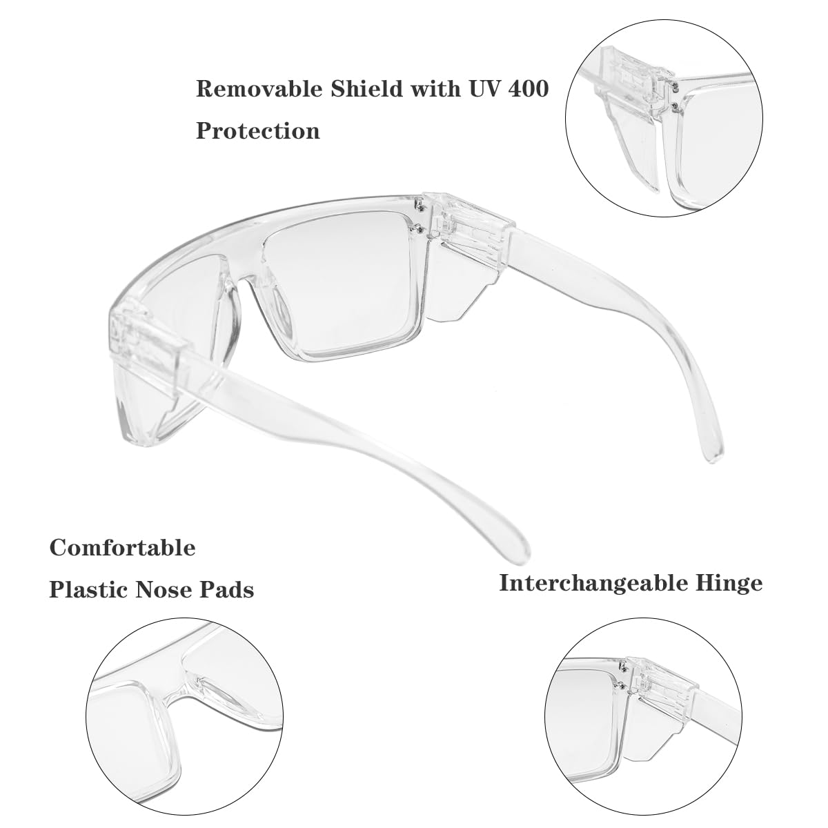 BINGKING UV400Transition provides 100% UVA/UVB protection for eye safety
