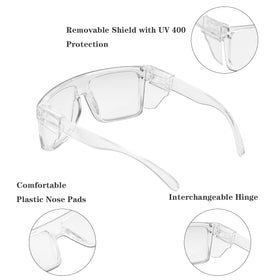 BINGKING UV400Transition provides 100% UVA/UVB protection for eye safety