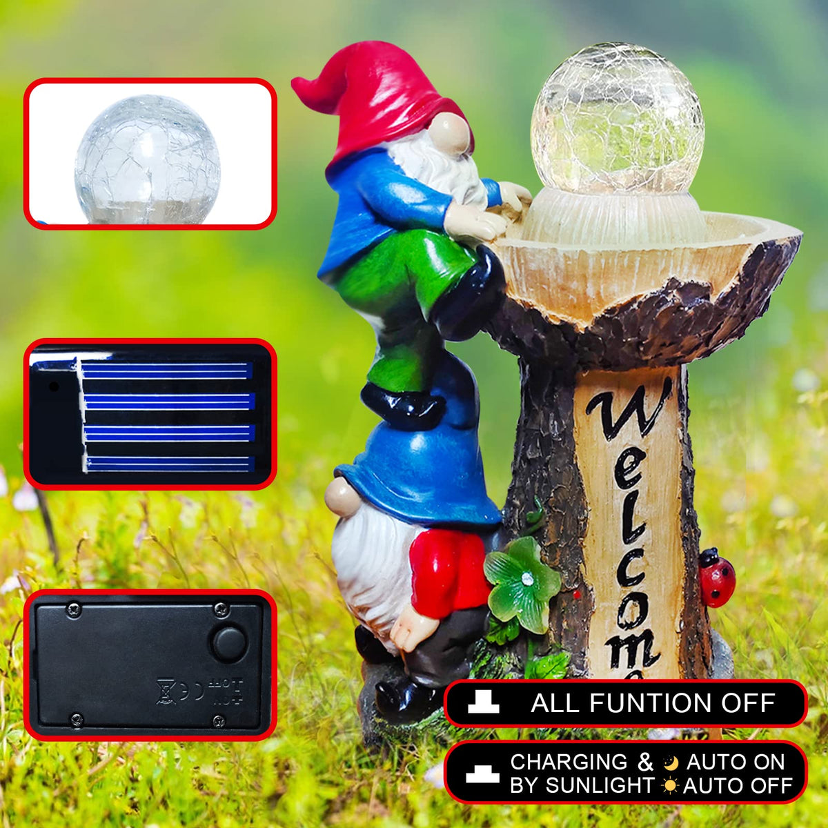 Binqiuu Gnomes create charming garden decor that brings smiles.