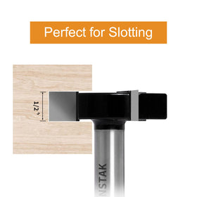BinStak 1/2 inch shank bit ideal for desktop routers.